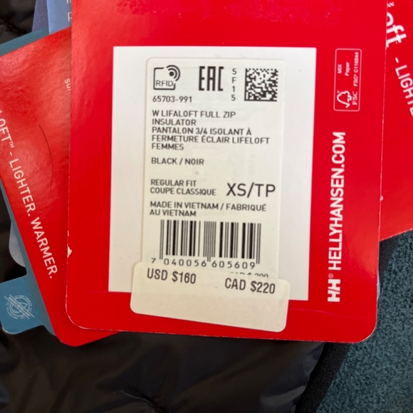 Helly Hansen Lifaloft Full Zip Insulator pant - Picture 6 of 6